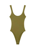 Skinny Ribbed Bodysuits for Women