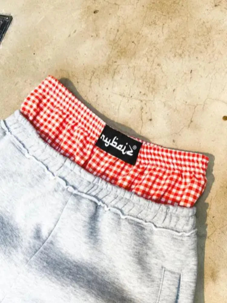Y2K Vintage Harajuku Double Waist Sweatpants