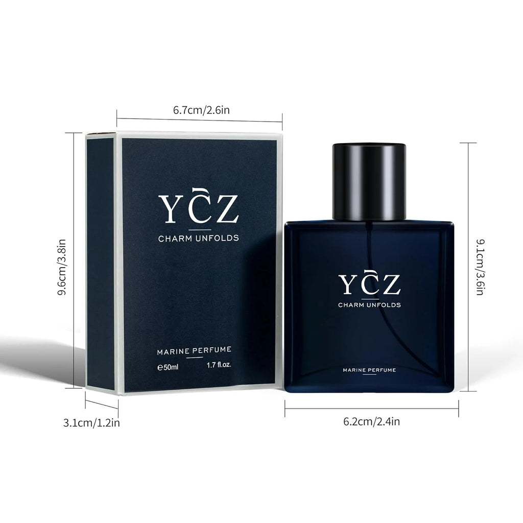 Cologne Man Perfume Spray Long Lasting Woody Ocean Fruity Light Fragrance