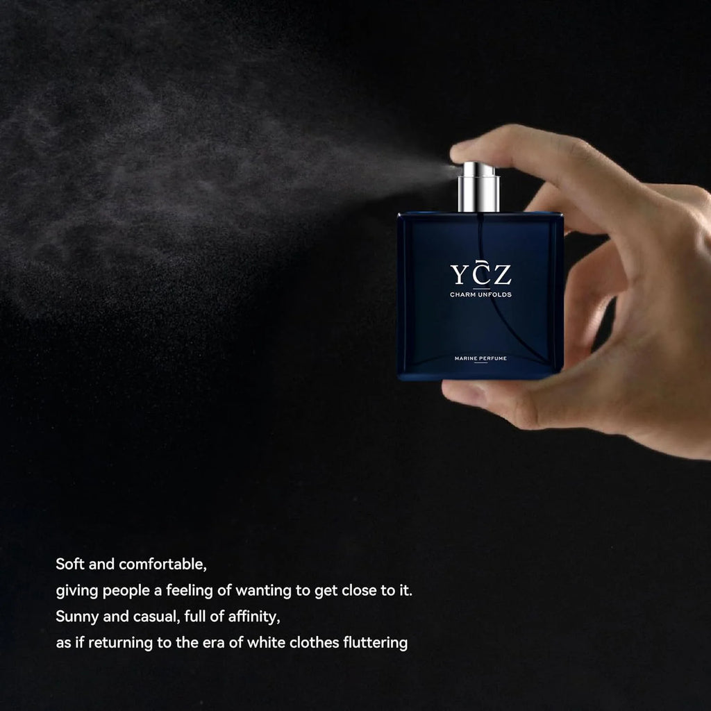 Cologne Man Perfume Spray Long Lasting Woody Ocean Fruity Light Fragrance
