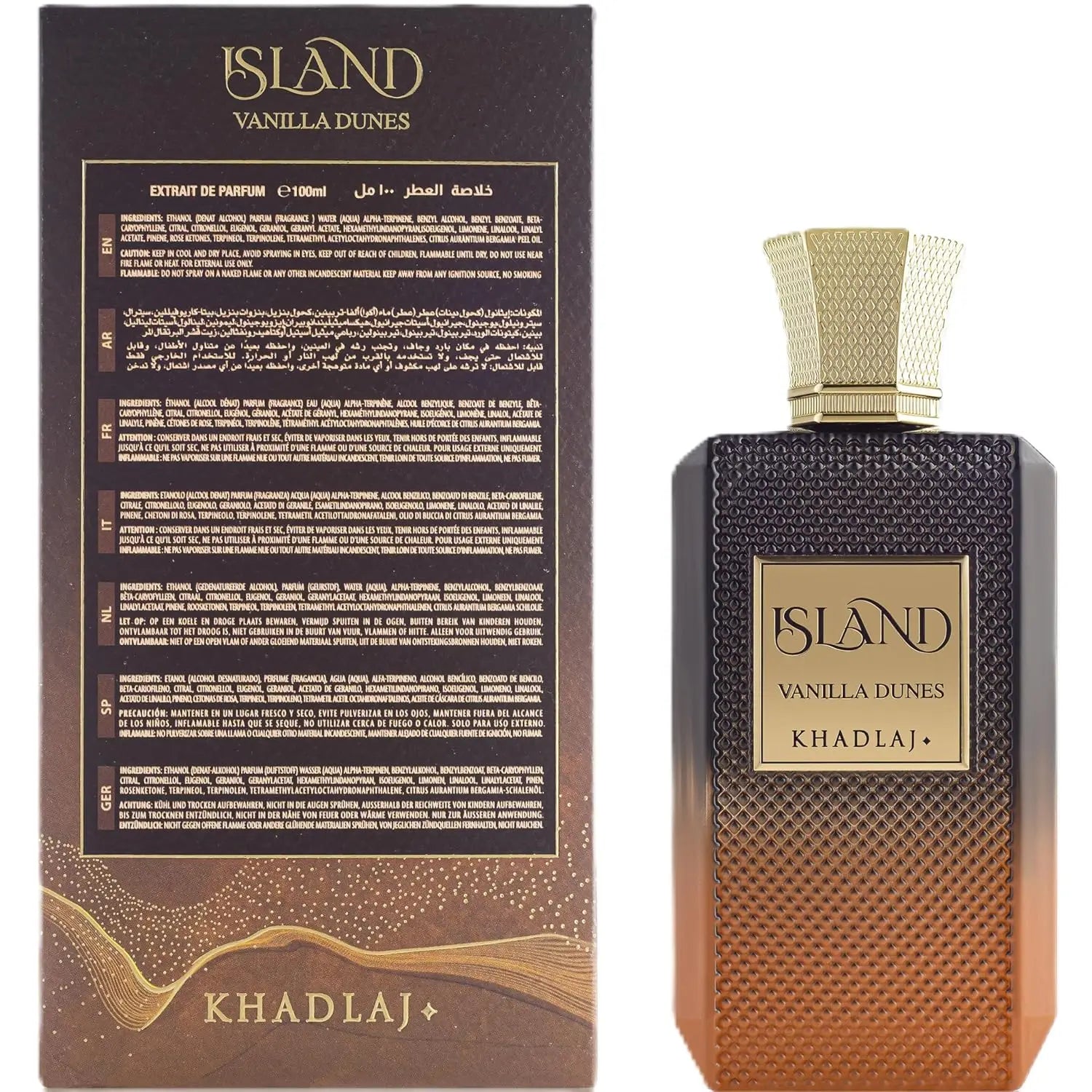 Khadlaj Island Vanilla Dunes Unisex Spray